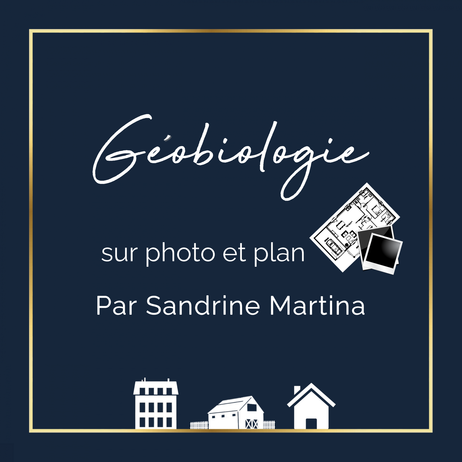 sandrine martina geobiologie à distance sur photo et plan