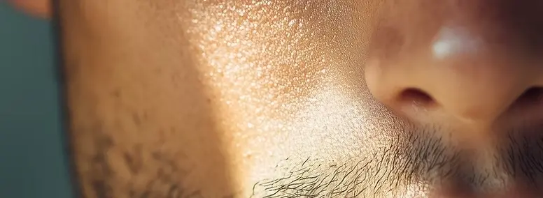 Portrait d homme en gros plan